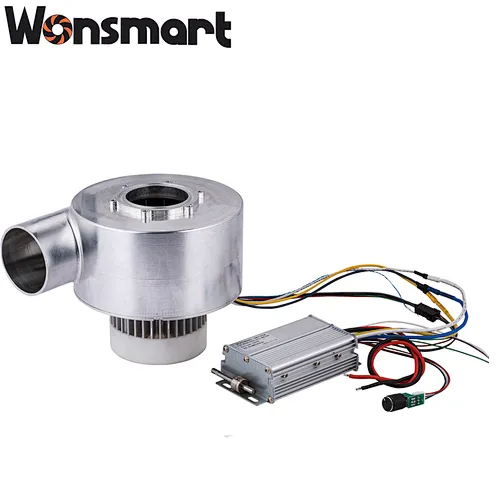 48VDC Brushless Mini Fuel Cell Turbine Machine Blower